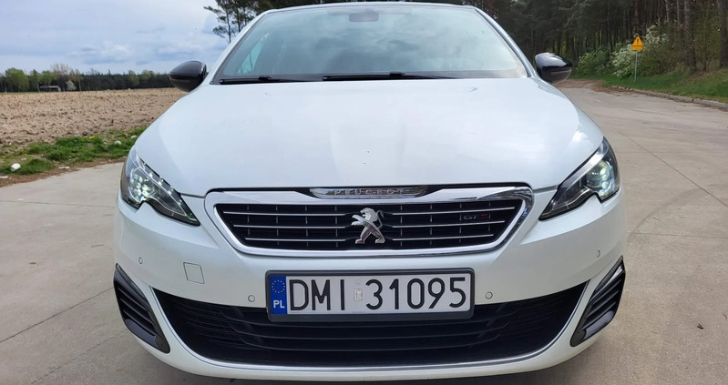 Peugeot 308 cena 50000 przebieg: 154442, rok produkcji 2015 z Opole małe 596